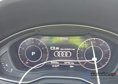 2018 Audi Q5 2.0T Premium/2.0T Tech Premium z USA, uszkodzony, nr VIN WA1BNAFY9J2235896